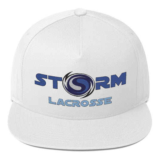Storm Lacrosse Flat Bill Snapback Cap