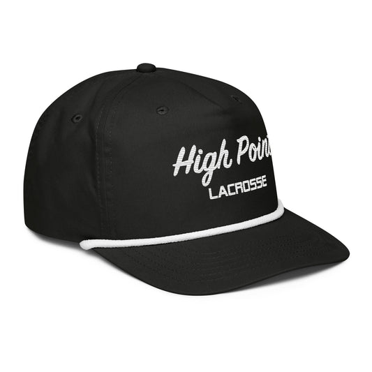 HPU Men's Lacrosse 5 Panel Golf Rope Hat