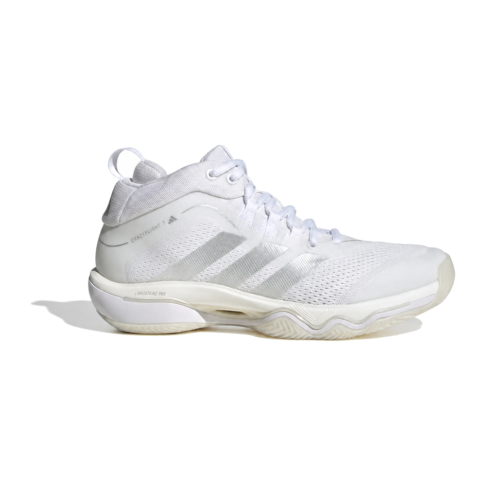 Heat VBC Optional Women's Adidas Crazyflight 7 Mid Shoes — product-only image on white