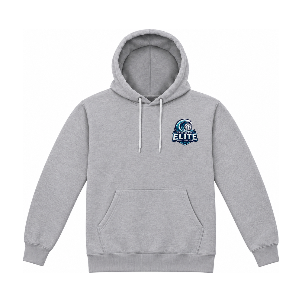 Surge Volleyball — Sport Grey Fleece Hoodie — approved team design