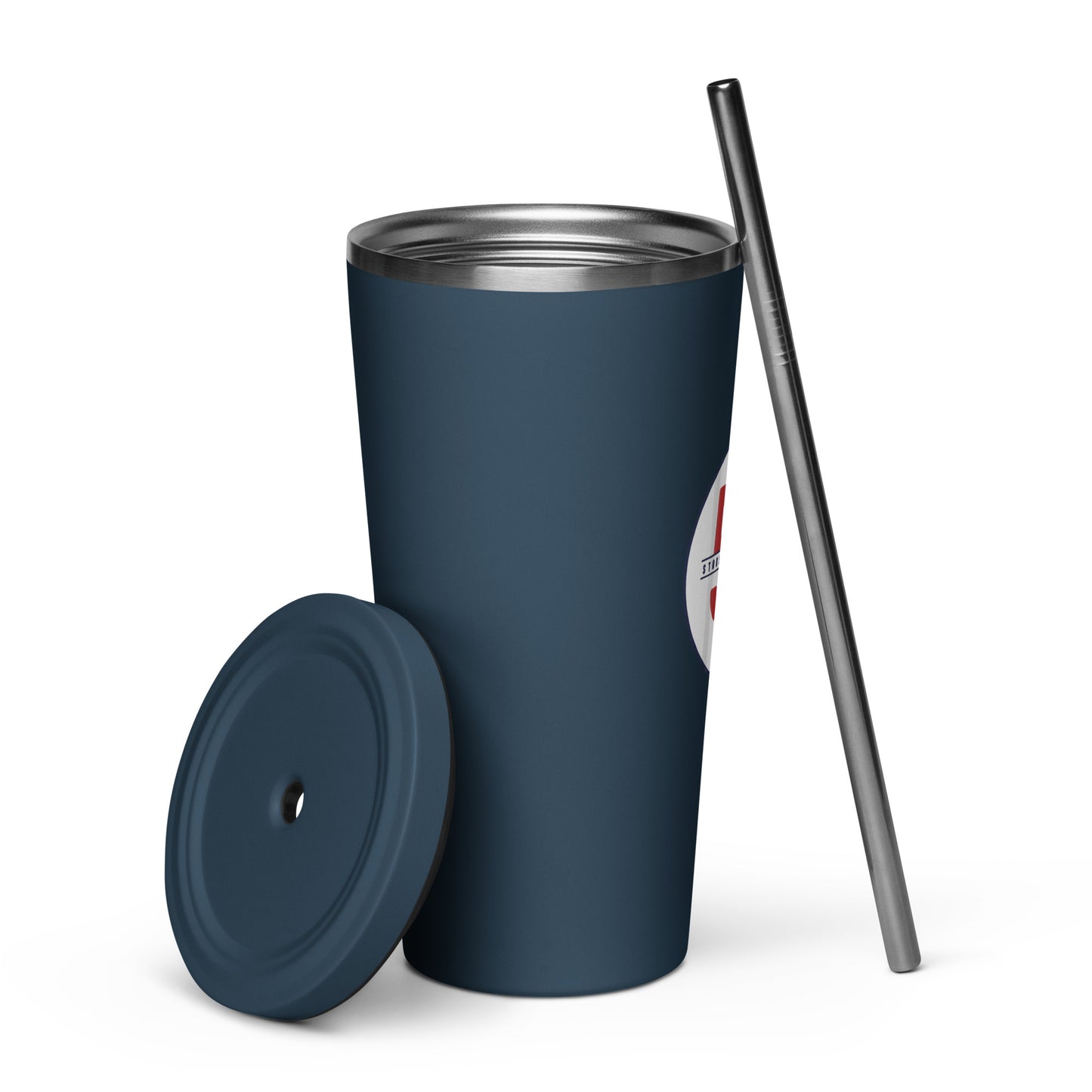 51 Stars Lacrosse Insulated Tumbler w/ Straw (20oz)