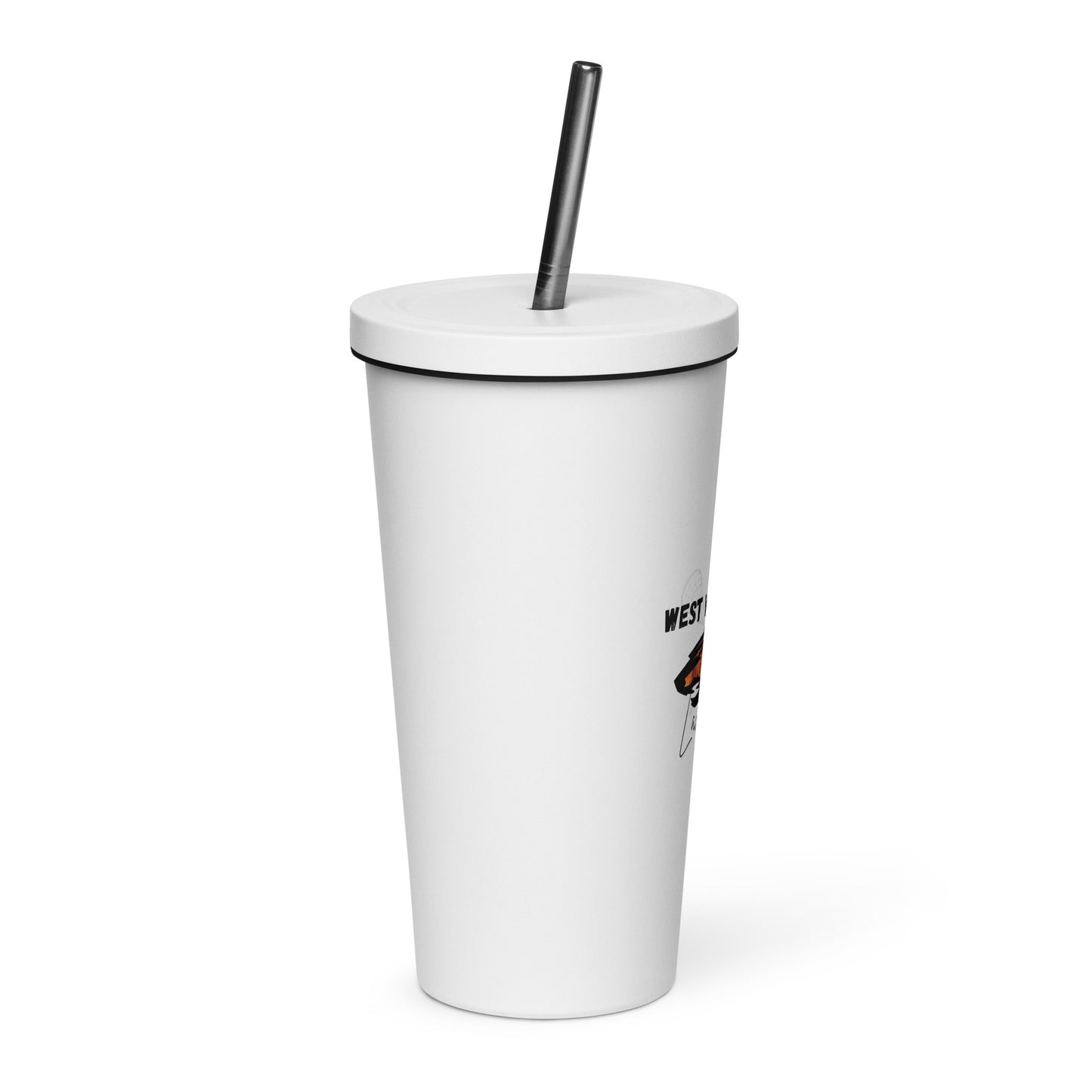 WVW Lacrosse Insulated Tumbler w/ Straw
