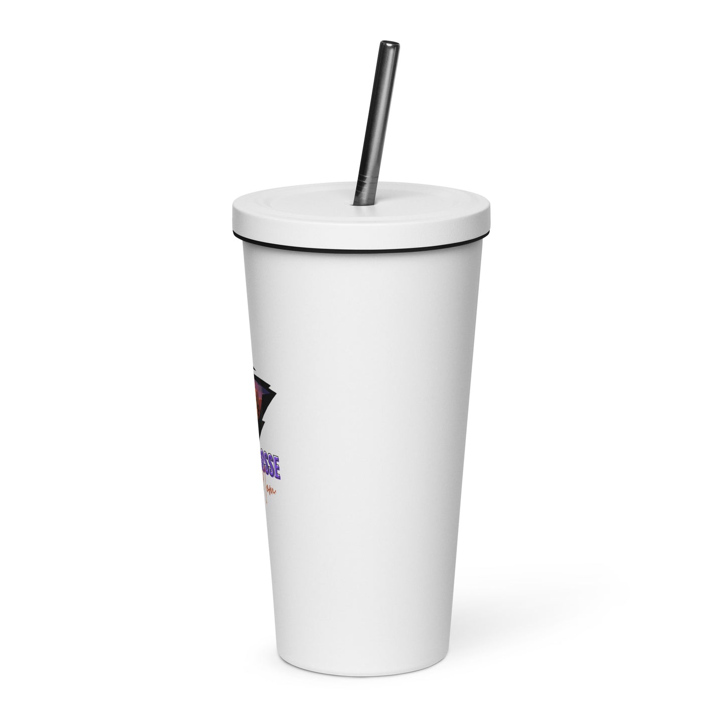 WVW Lacrosse Insulated Tumbler w/ Straw