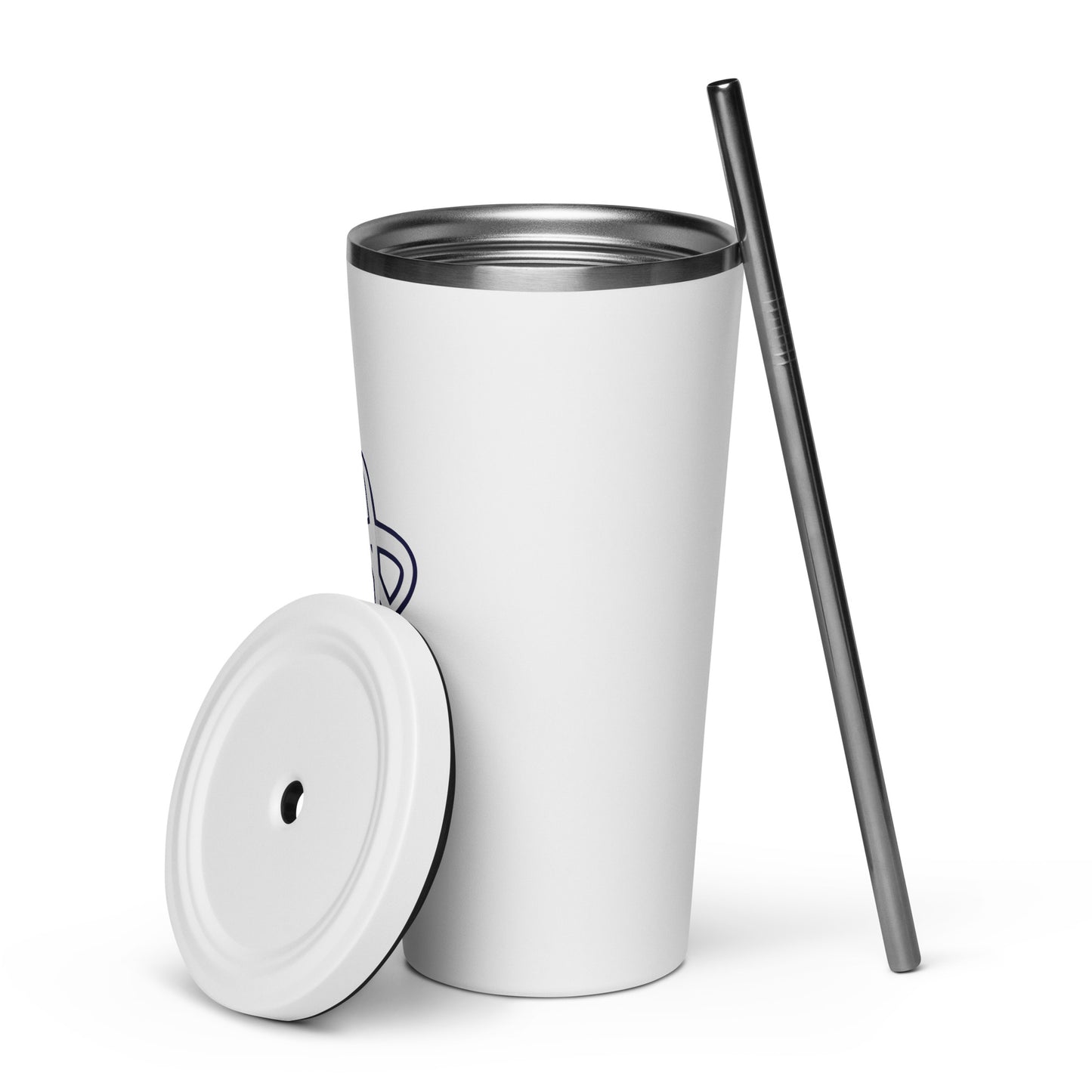 Isotopes Lacrosse Insulated Tumbler w/ Straw (20oz)