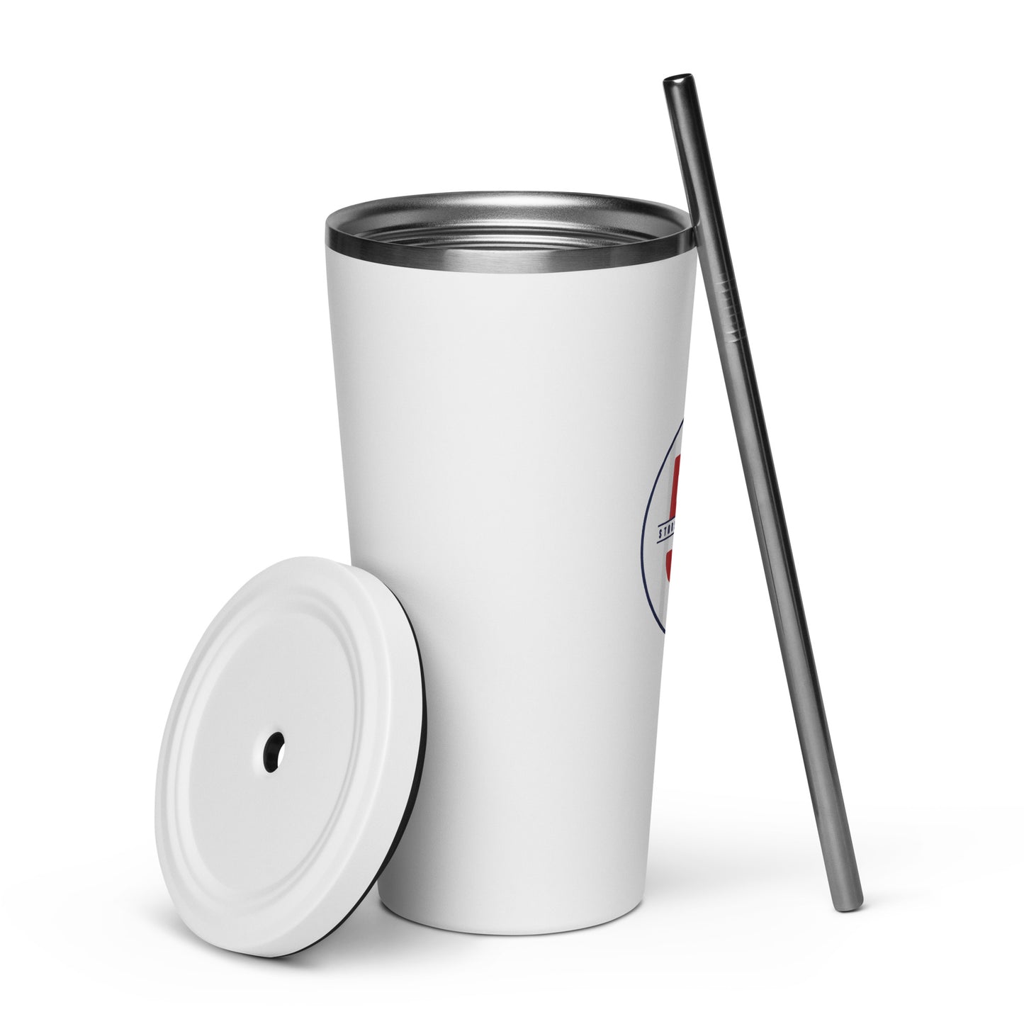 51 Stars Lacrosse Insulated Tumbler w/ Straw (20oz)