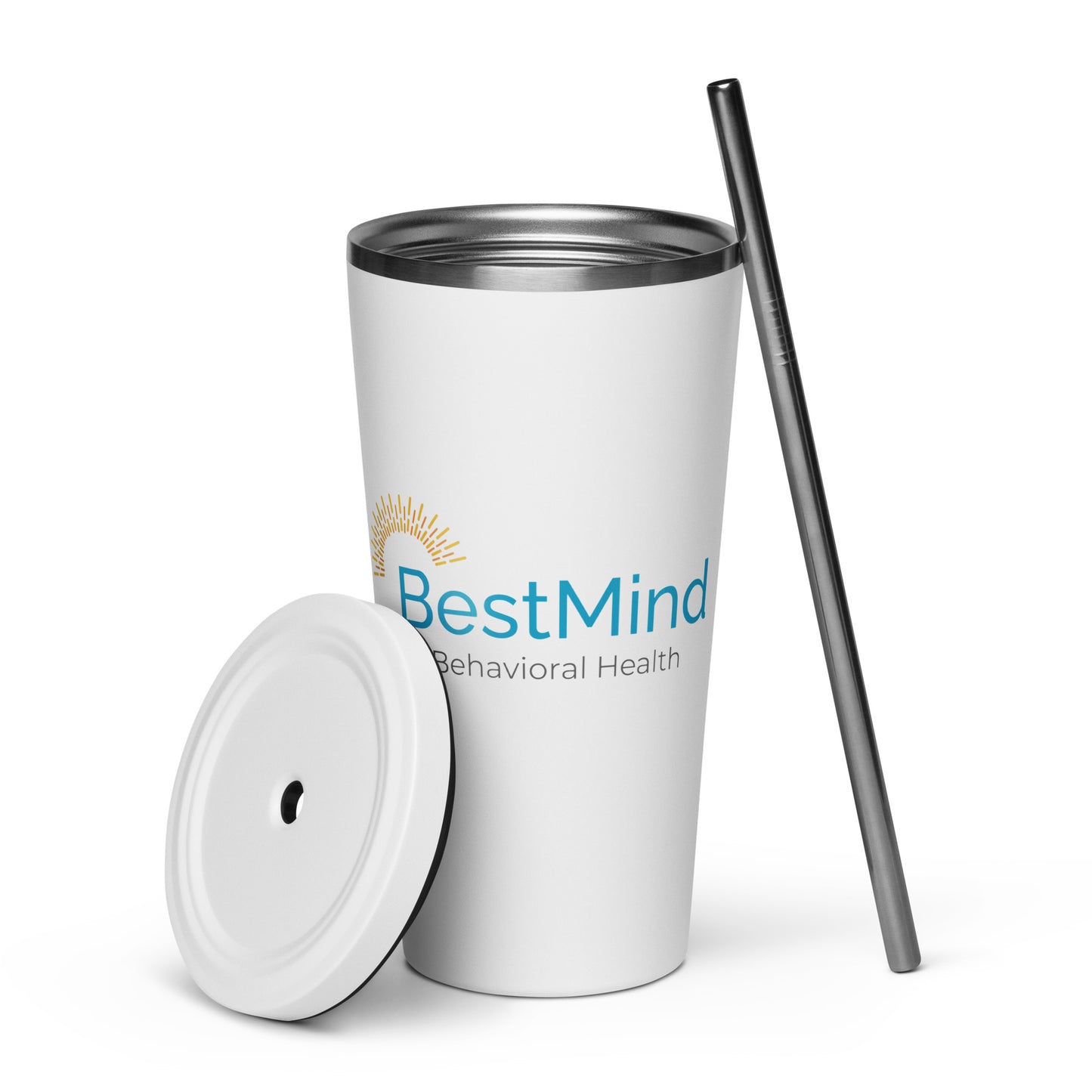 BestMind Behavioral Health Insulated Tumbler w/ Straw (20oz)