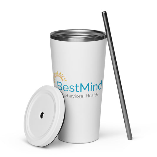 BestMind Behavioral Health Insulated Tumbler w/ Straw (20oz)