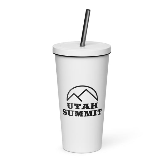 Utah Summit LC Insulated Tumbler w/ Straw (20oz)