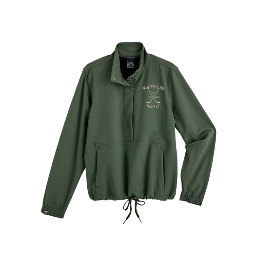 Winter Club Women's Outdoer Pullover – Spruce approved product mockup