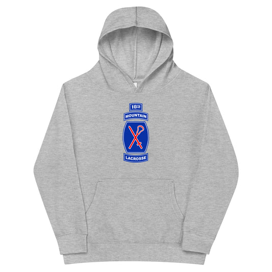 Youth 10th Mountain Lacrosse Cotton Heritage Hoodie