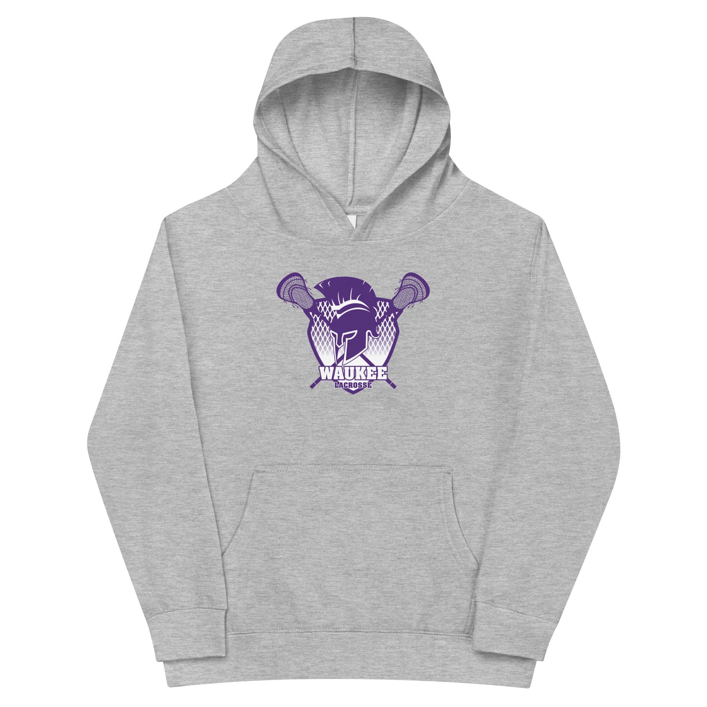 Youth Waukee Lacrosse Cotton Heritage Hoodie