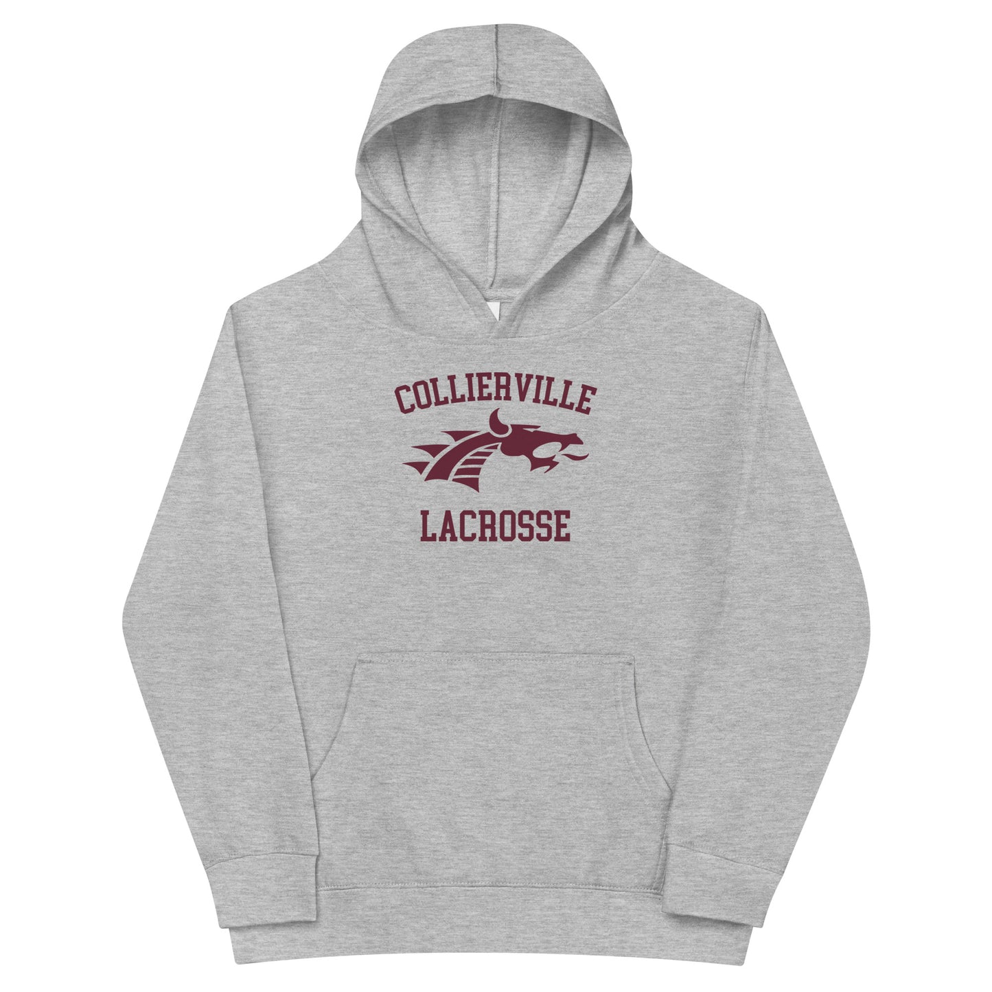 Youth Collierville Lacrosse Cotton Heritage Hoodie
