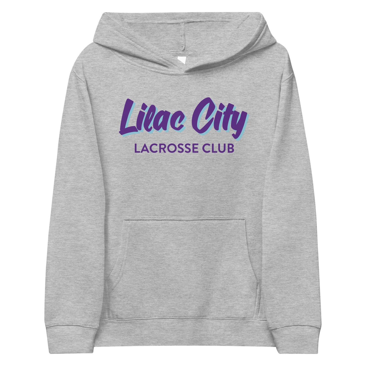 Youth Lilac City Lacrosse Cotton Heritage Hoodie