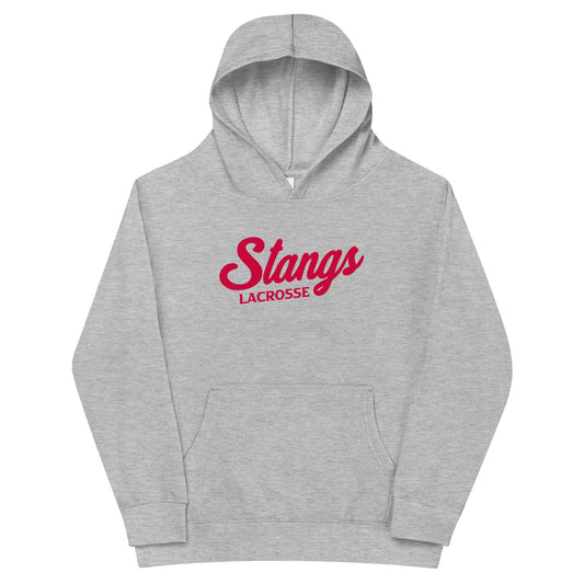 Youth Stangs Lacrosse Cotton Heritage Hoodie