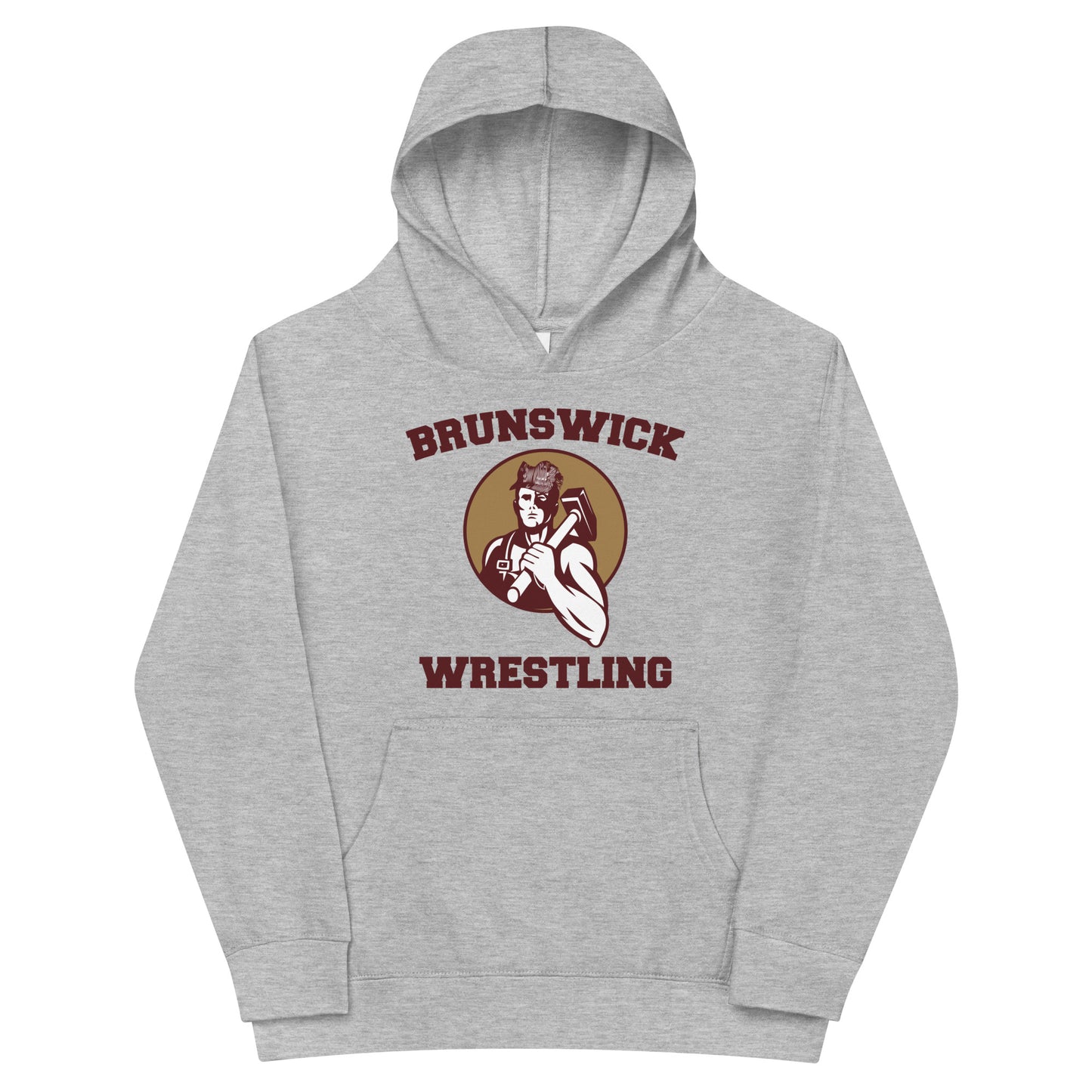 Youth BJR Wrestling Cotton Heritage Hoodie