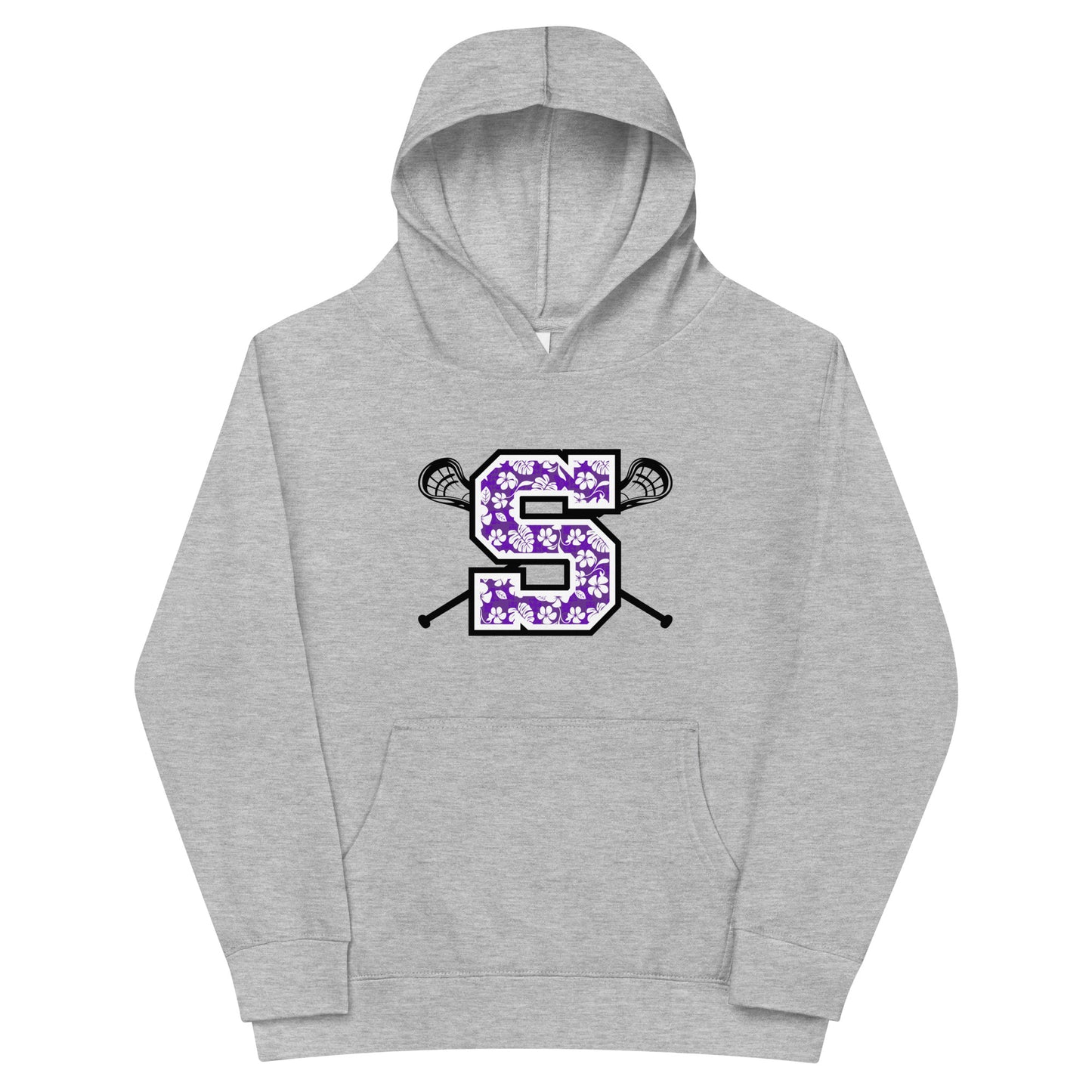 Youth Sunset Lacrosse Cotton Heritage Hoodie