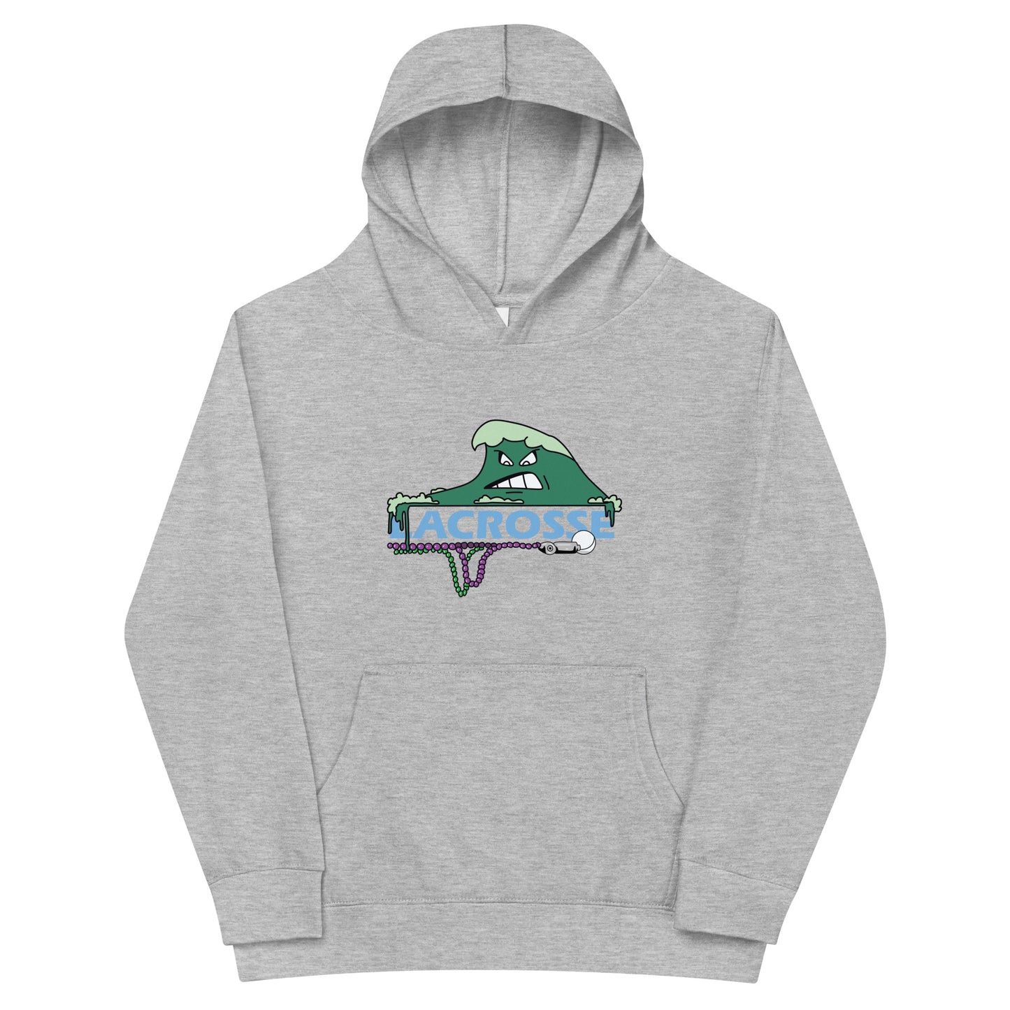 Youth Tulane Lacrosse Cotton Heritage Hoodie
