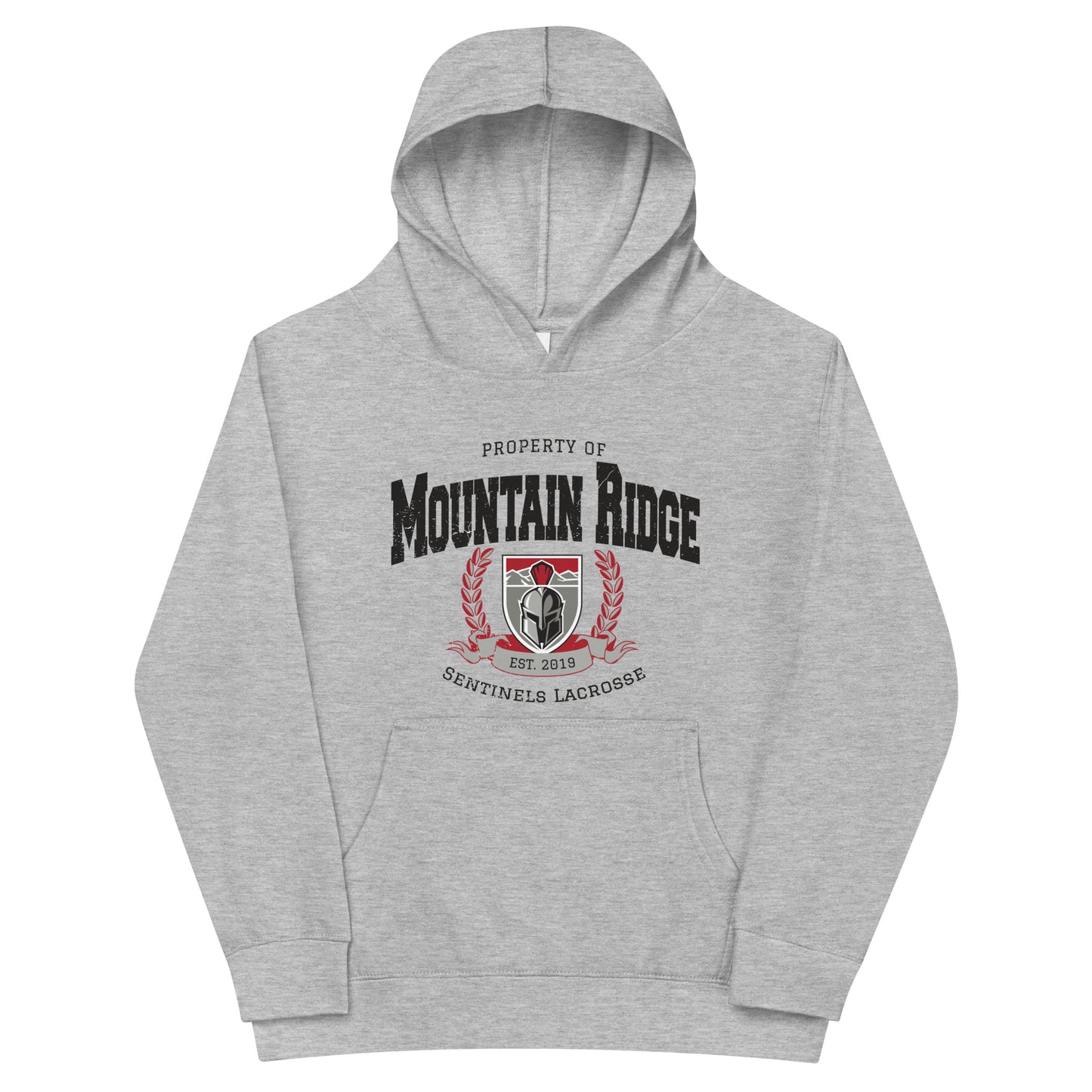 Youth Mountain Ridge Sentinels Lacrosse Cotton Heritage Hoodie