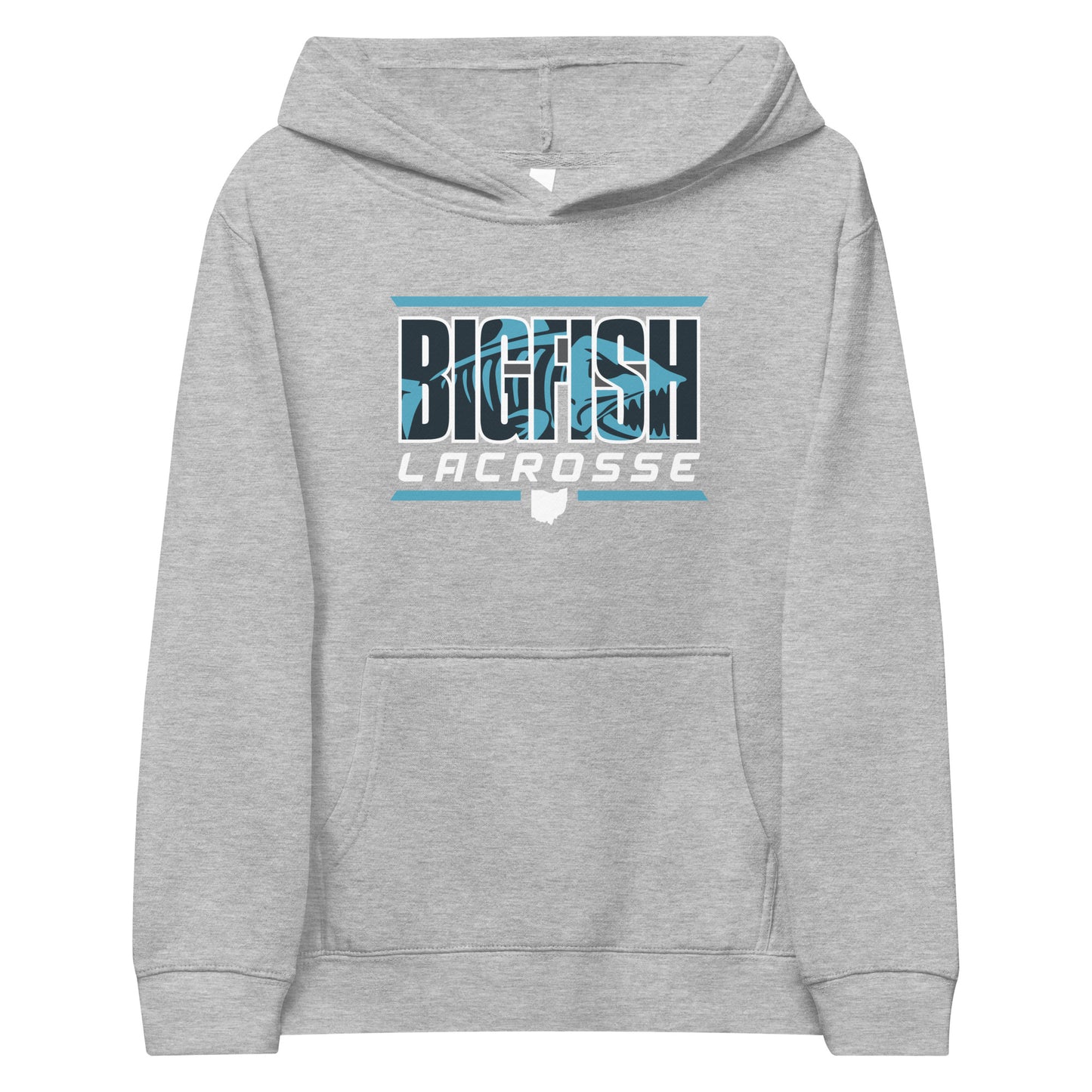 Youth Big Fish Lacrosse Cotton Heritage Hoodie