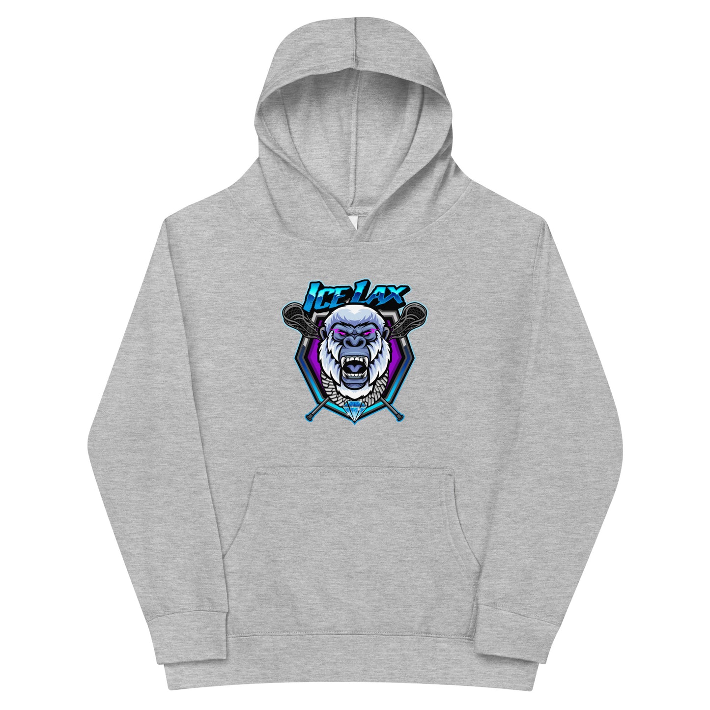 Youth ICE LAX Cotton Heritage Hoodie