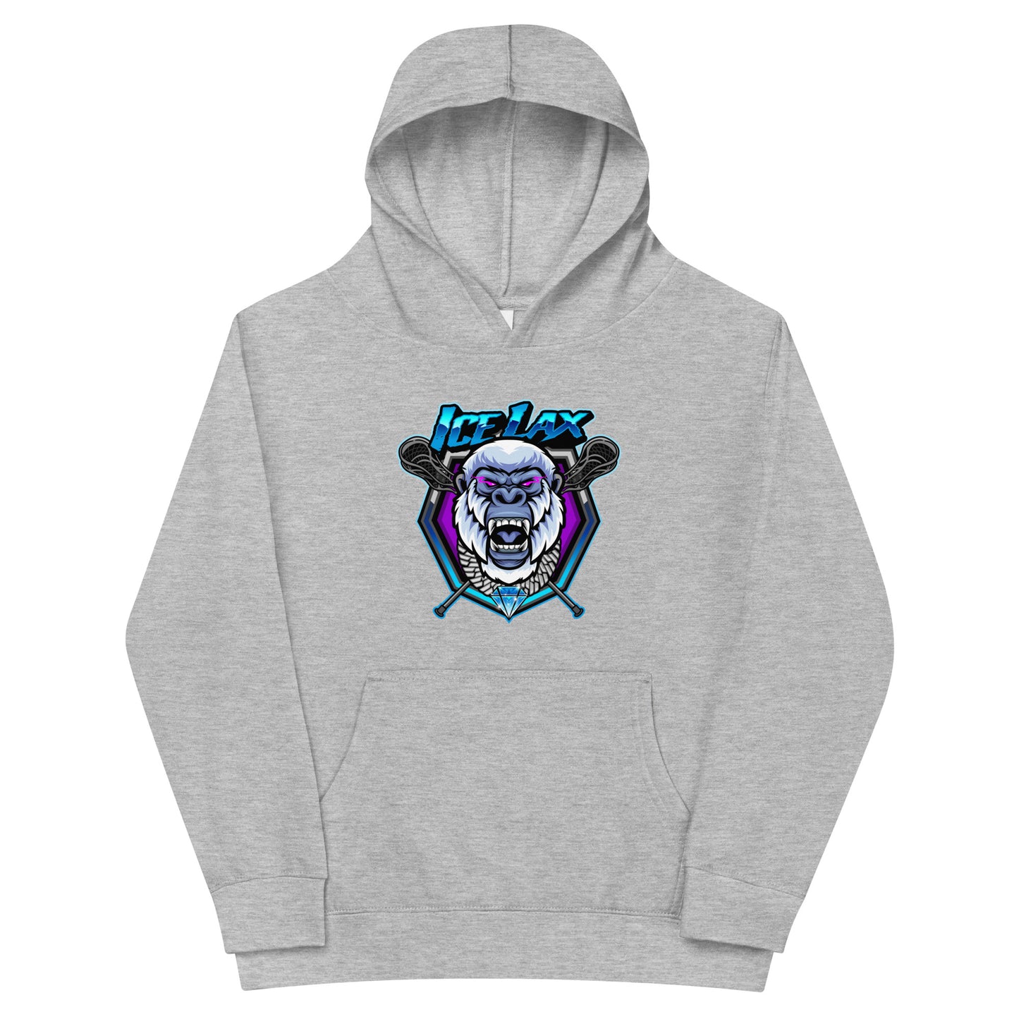 Youth ICE LAX Cotton Heritage Hoodie