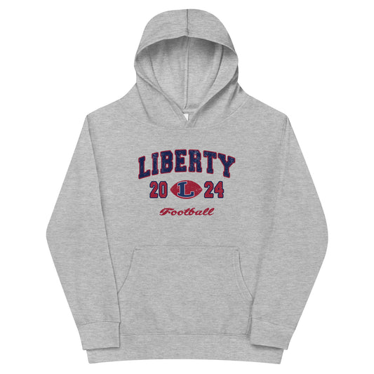 Youth Liberty Football Cotton Heritage Hoodie