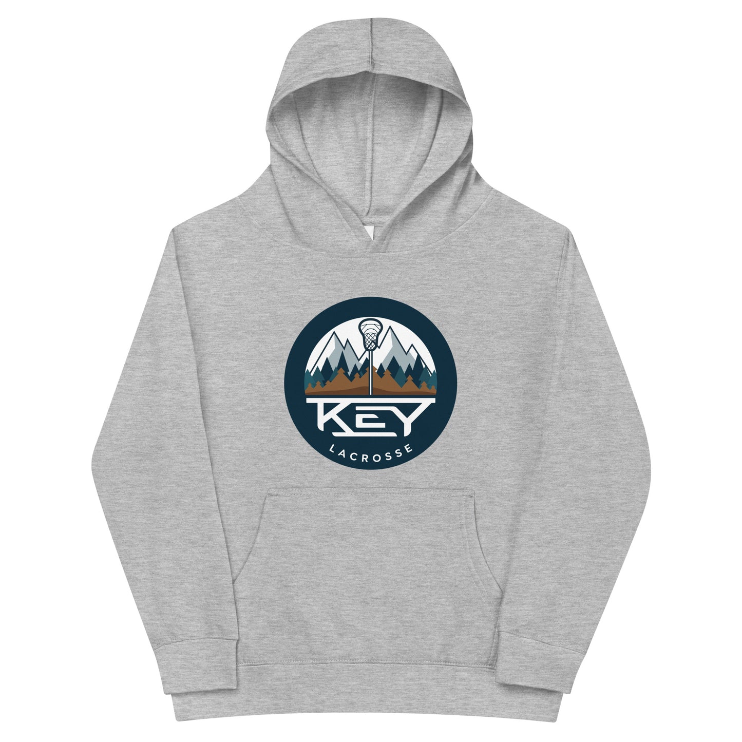 Youth Key Lacrosse Cotton Heritage Hoodie