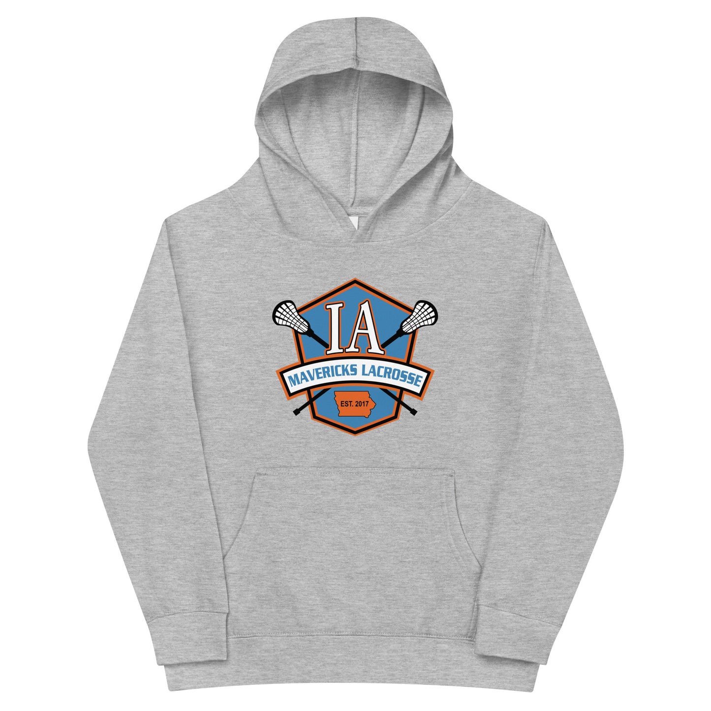 Youth Iowa Mavericks Cotton Heritage Hoodie