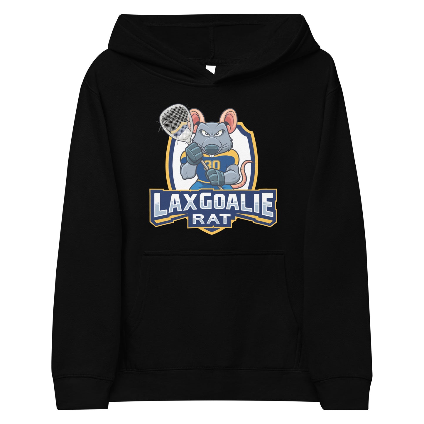 Youth Lax Goalie Rat Cotton Heritage Hoodie