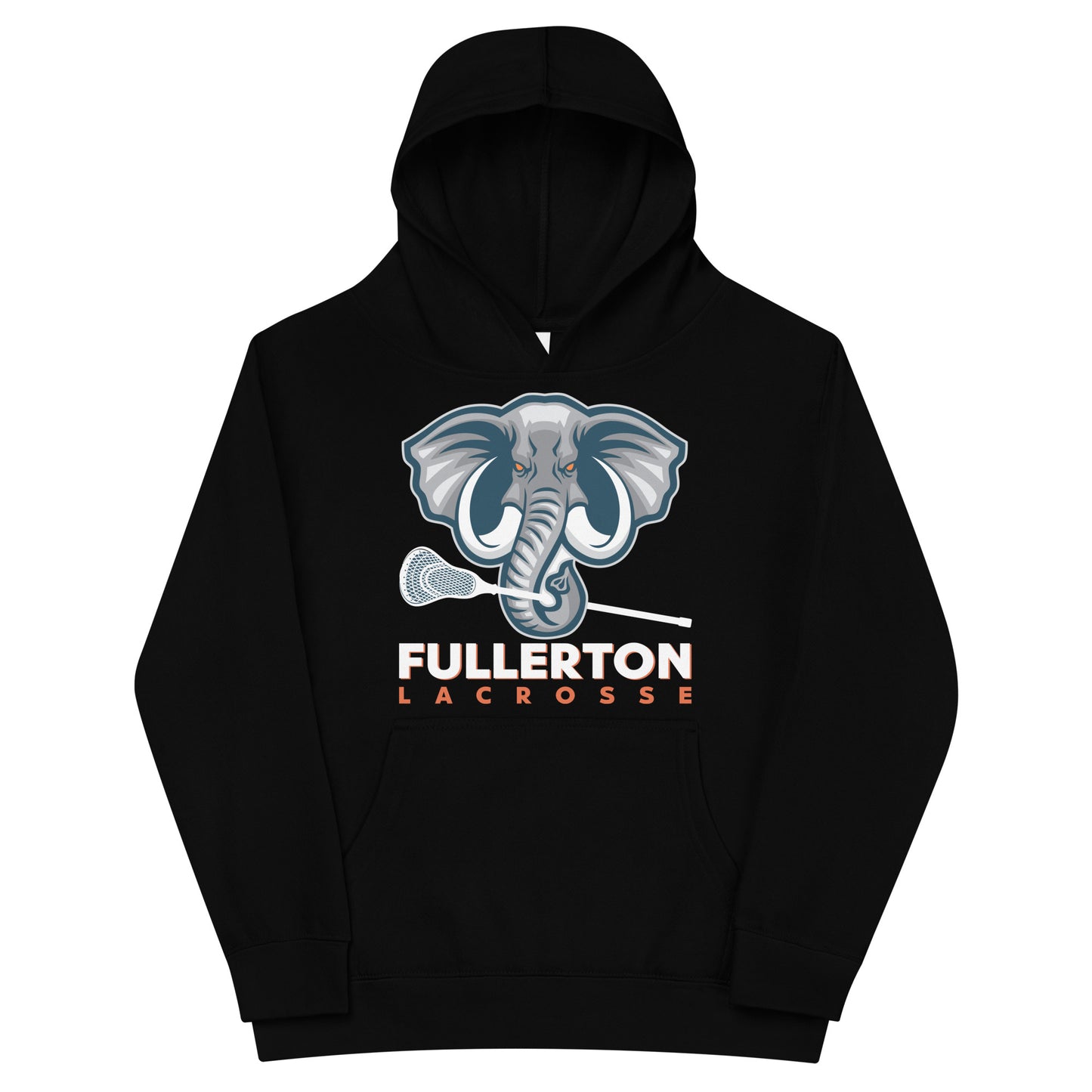 Youth CSUF Lacrosse Cotton Heritage Hoodie