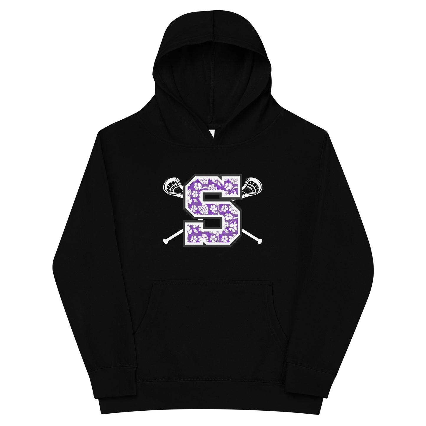 Youth Sunset Lacrosse Cotton Heritage Hoodie