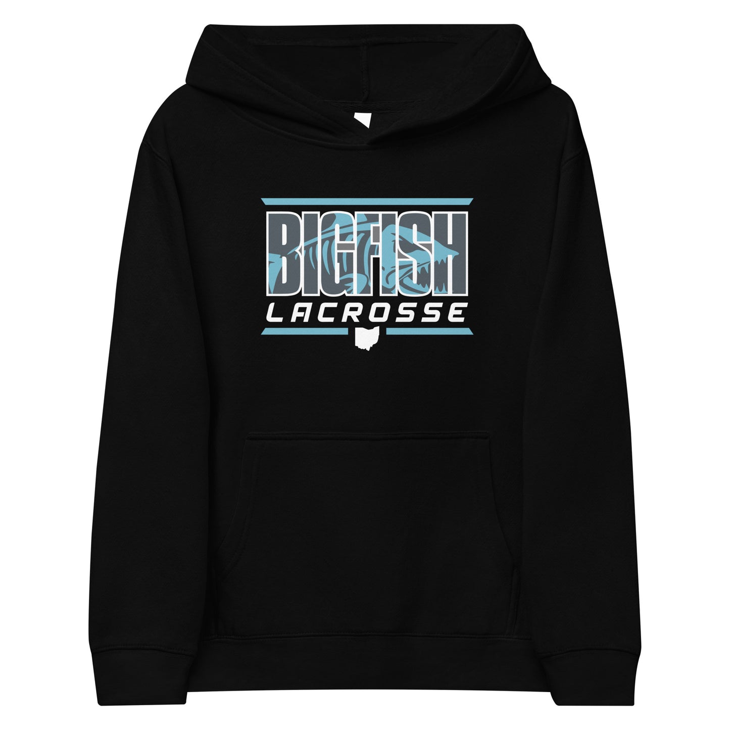 Youth Big Fish Lacrosse Cotton Heritage Hoodie