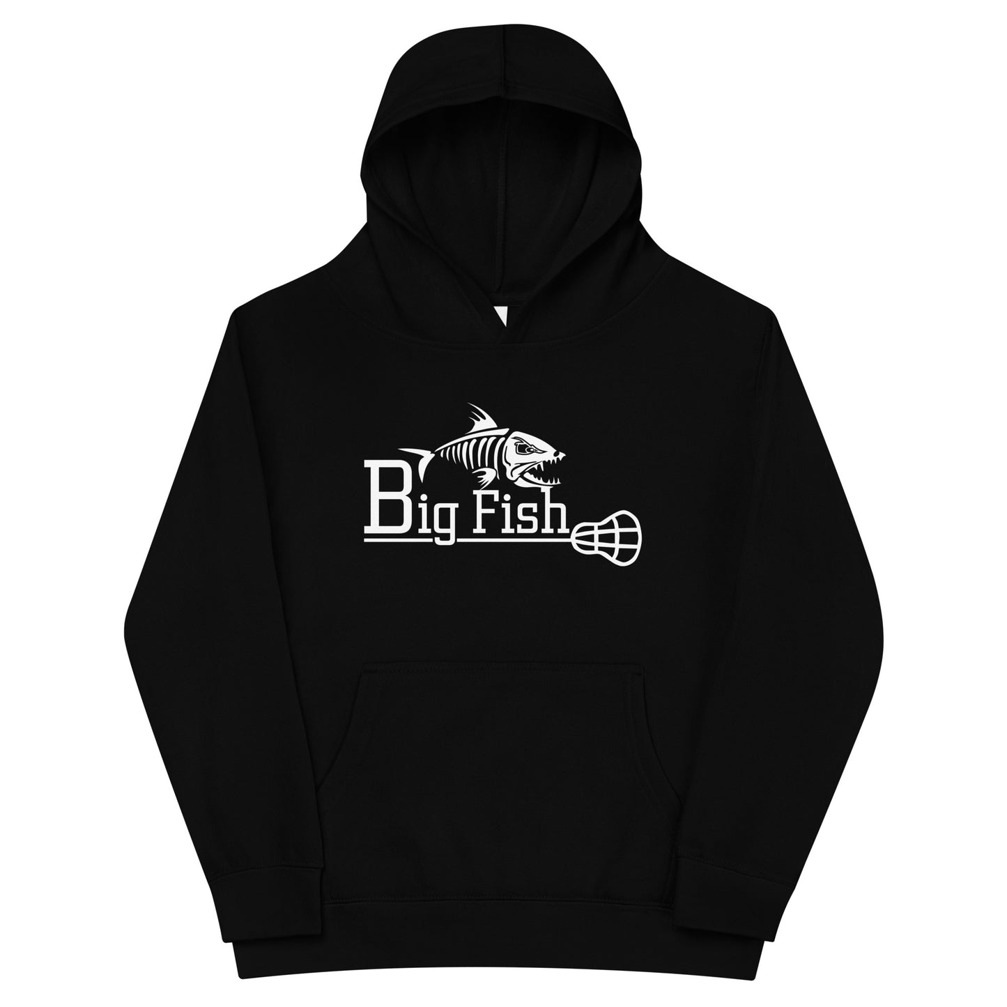 Youth Big Fish Lacrosse Cotton Heritage Hoodie