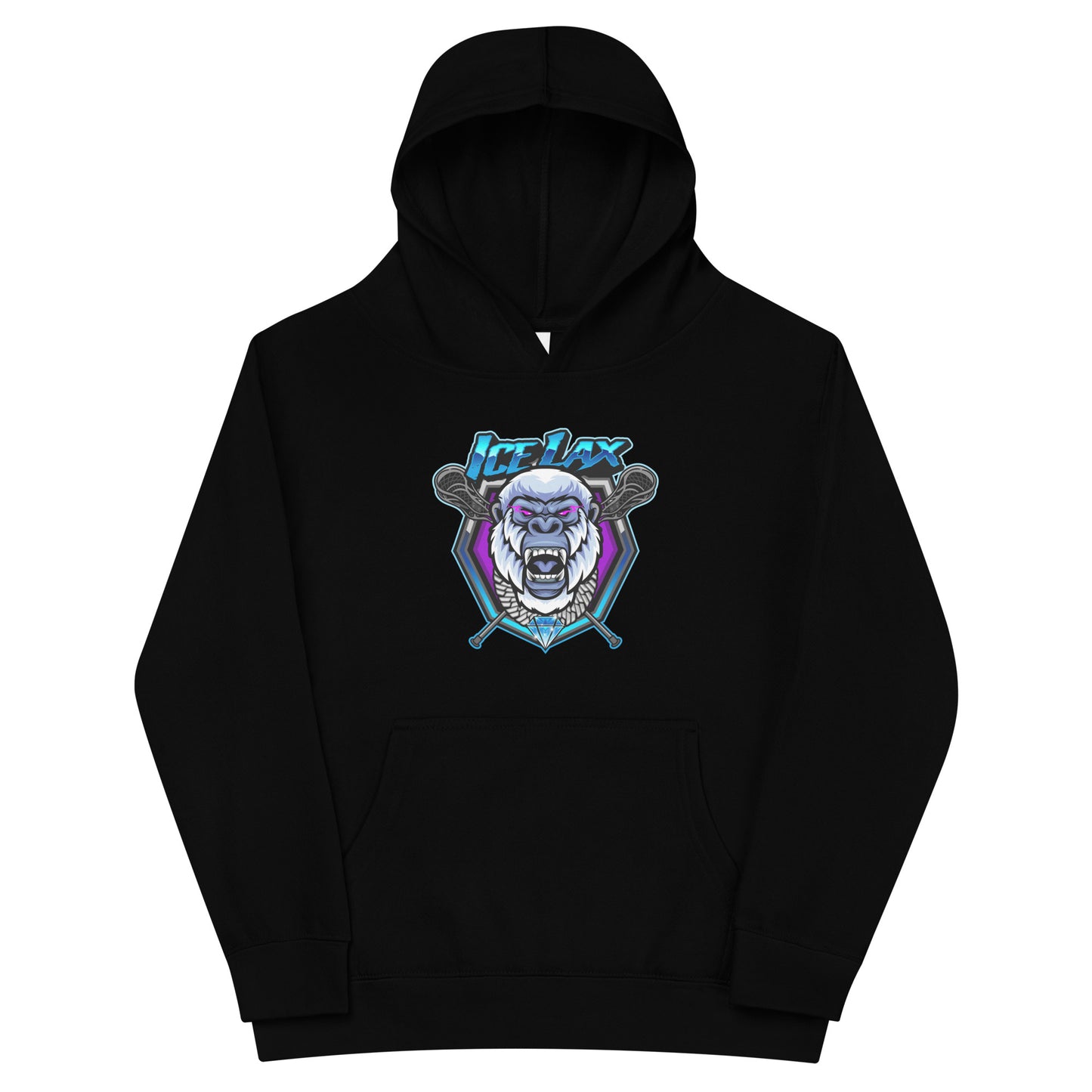 Youth ICE LAX Cotton Heritage Hoodie