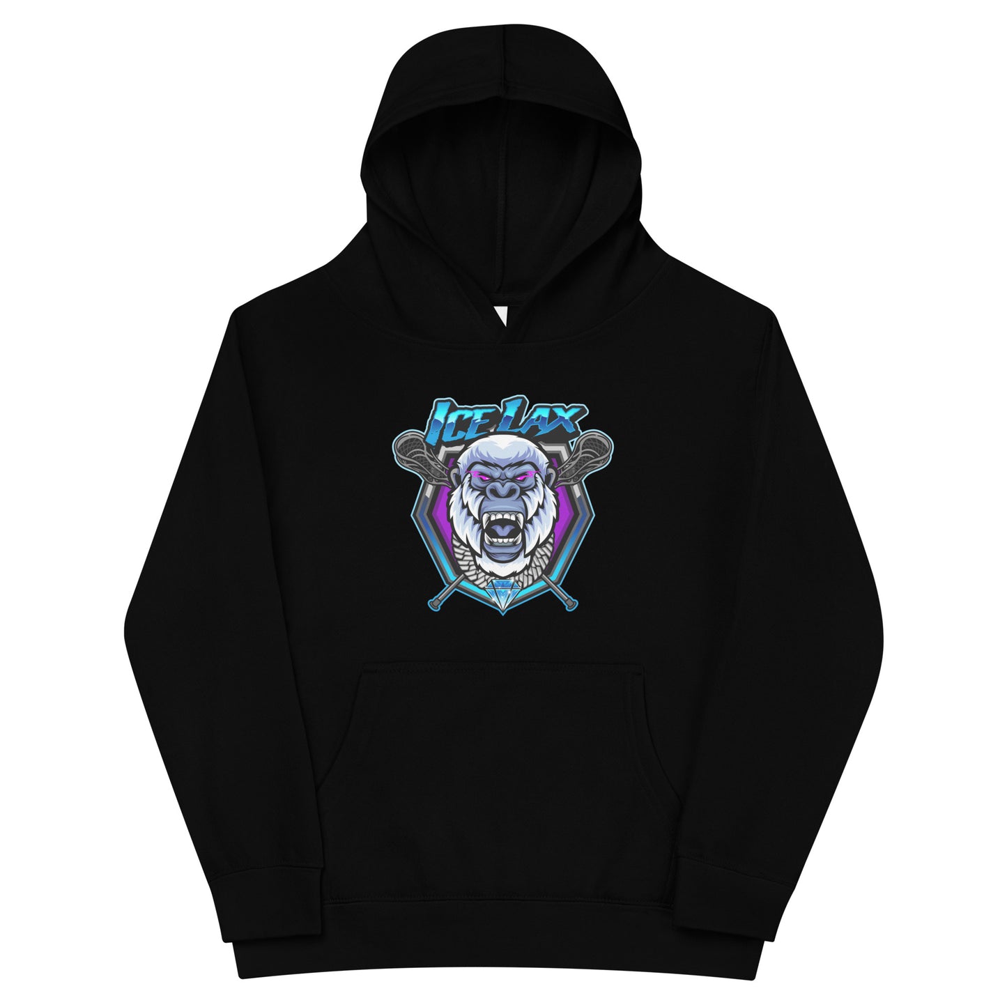 Youth ICE LAX Cotton Heritage Hoodie
