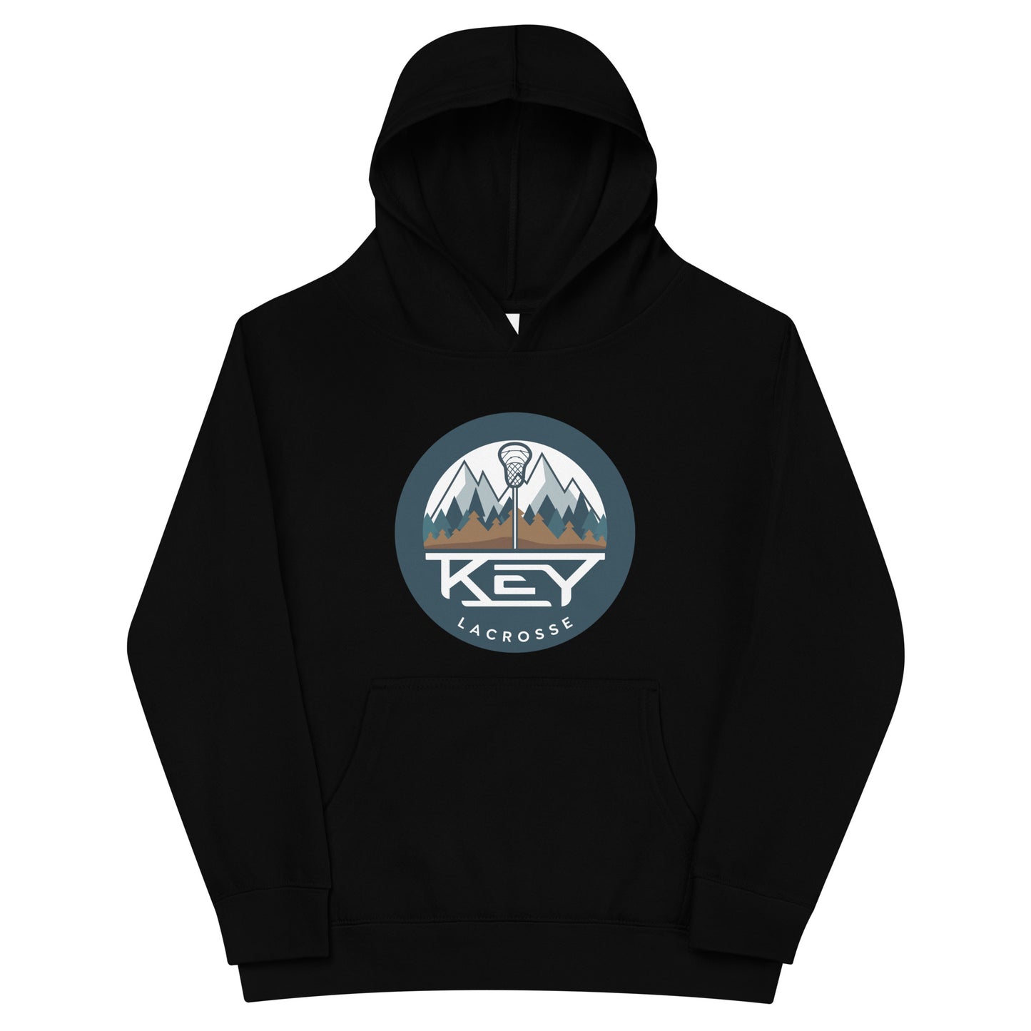 Youth Key Lacrosse Cotton Heritage Hoodie