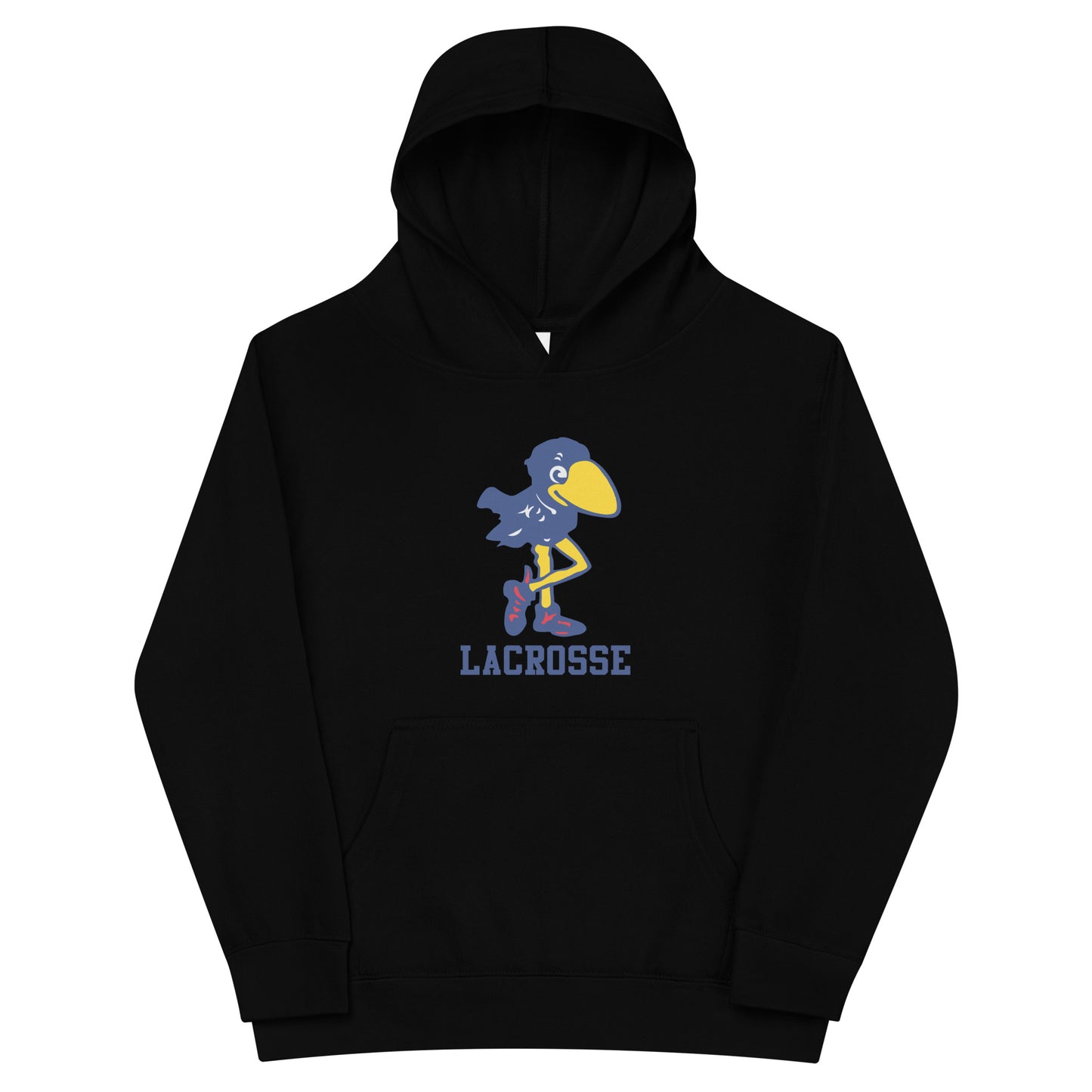 Youth KU Club Lacrosse Cotton Heritage Hoodie
