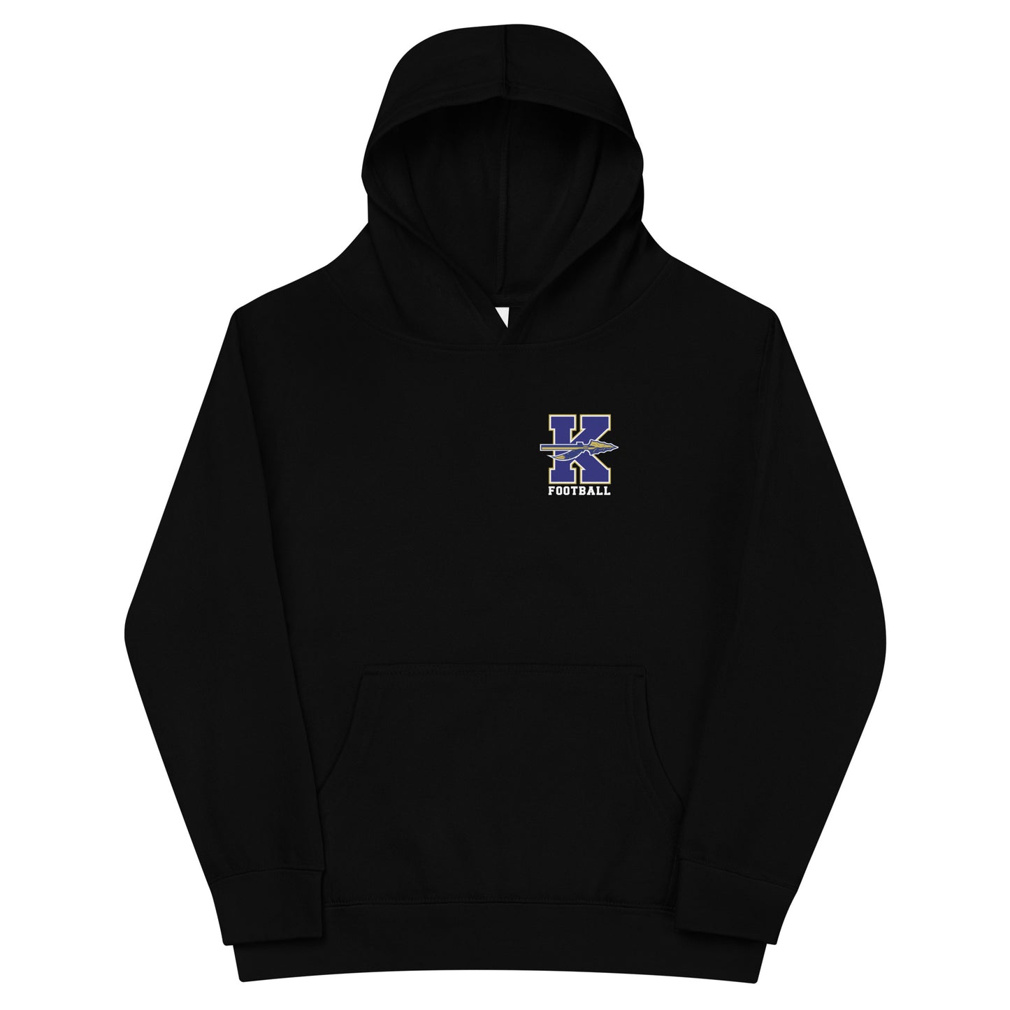 Youth Keller Football Cotton Heritage Hoodie