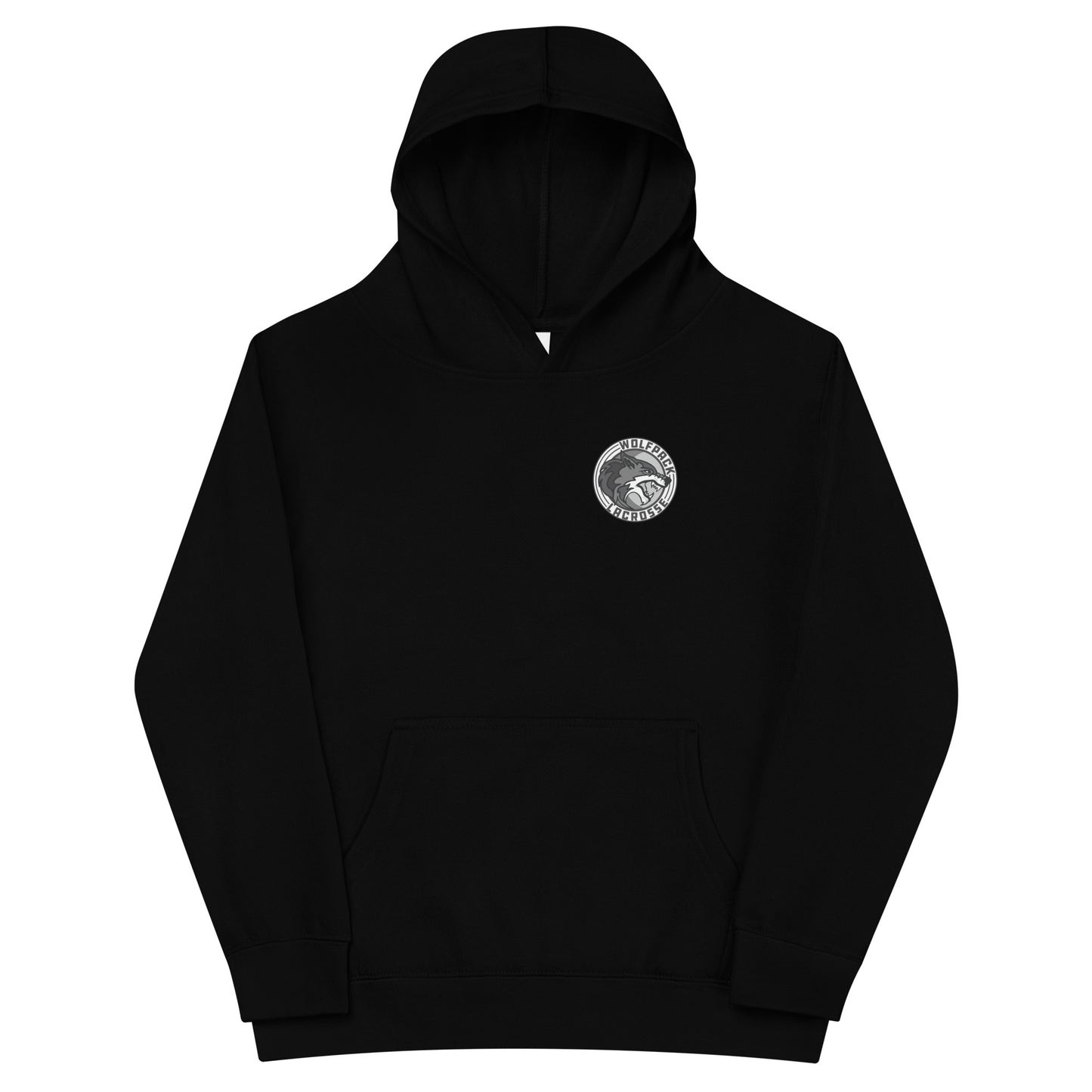 Youth Wolfpack Lacrosse Cotton Heritage Hoodie
