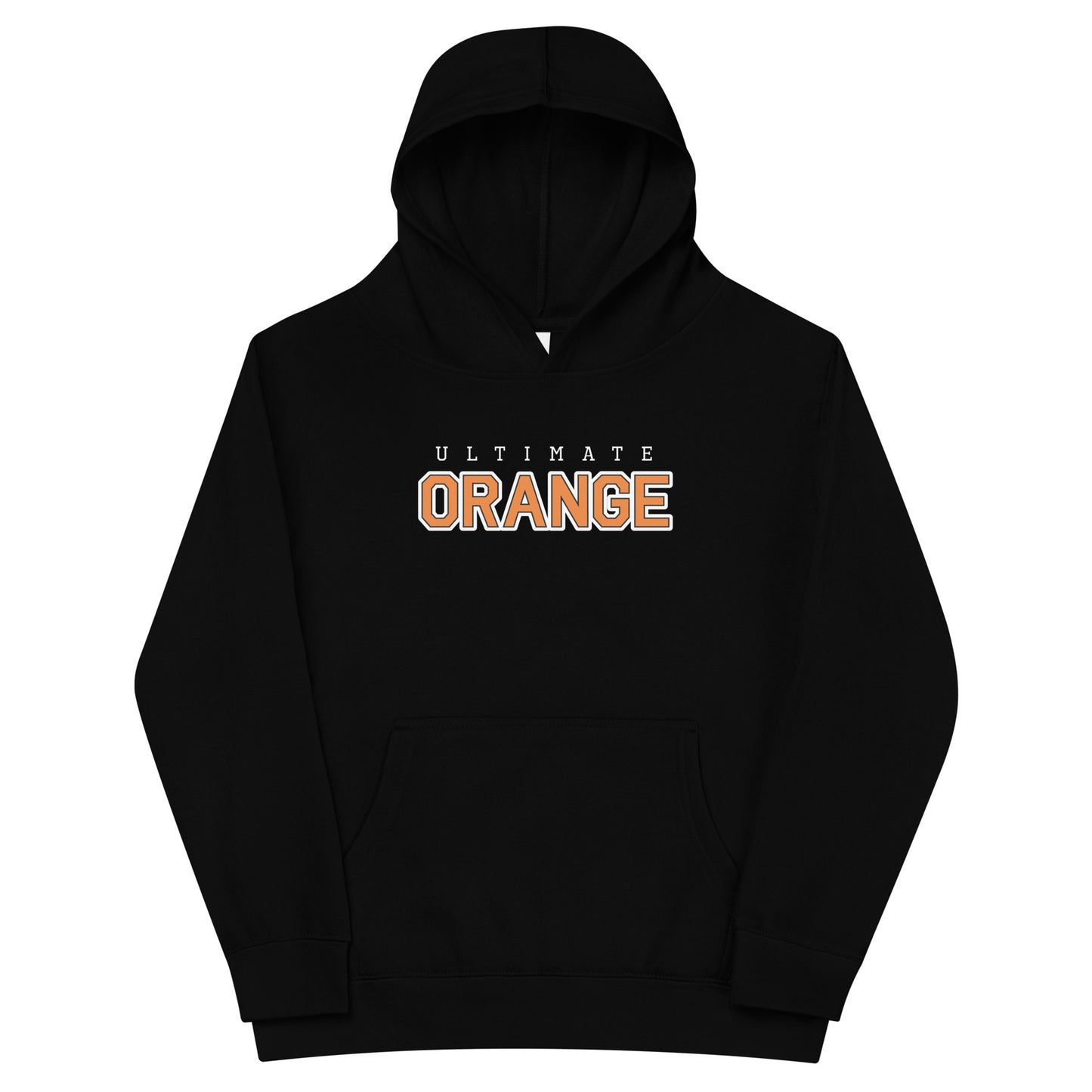 Youth Ultimate Orange Cotton Heritage Hoodie