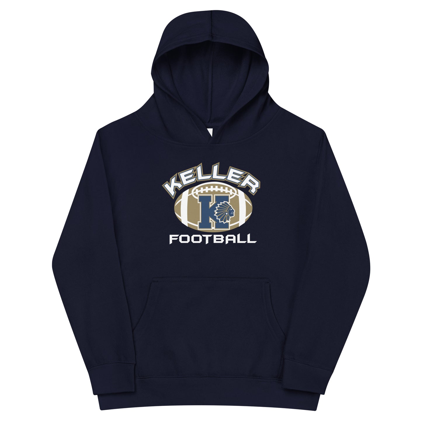 Youth Keller Football Hoodie