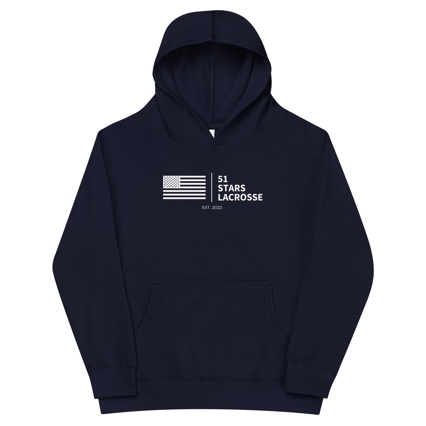 Youth 51 Stars Lacrosse Cotton Heritage Hoodie