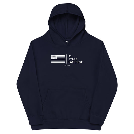 Youth 51 Stars Lacrosse Cotton Heritage Hoodie
