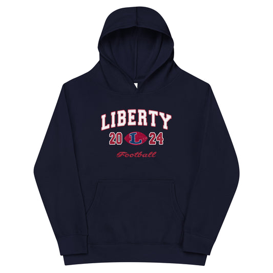 Youth Liberty Football Cotton Heritage Hoodie