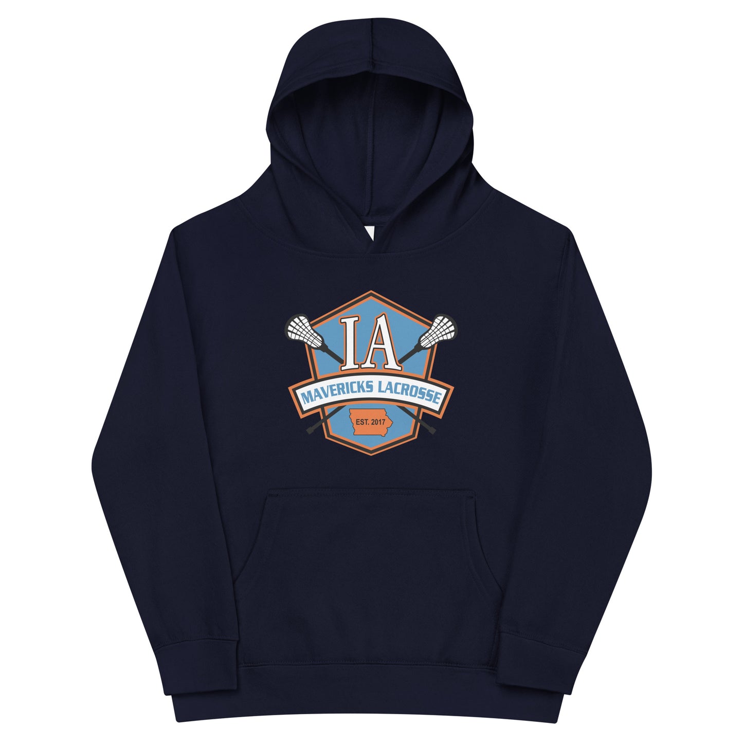 Youth Iowa Mavericks Cotton Heritage Hoodie