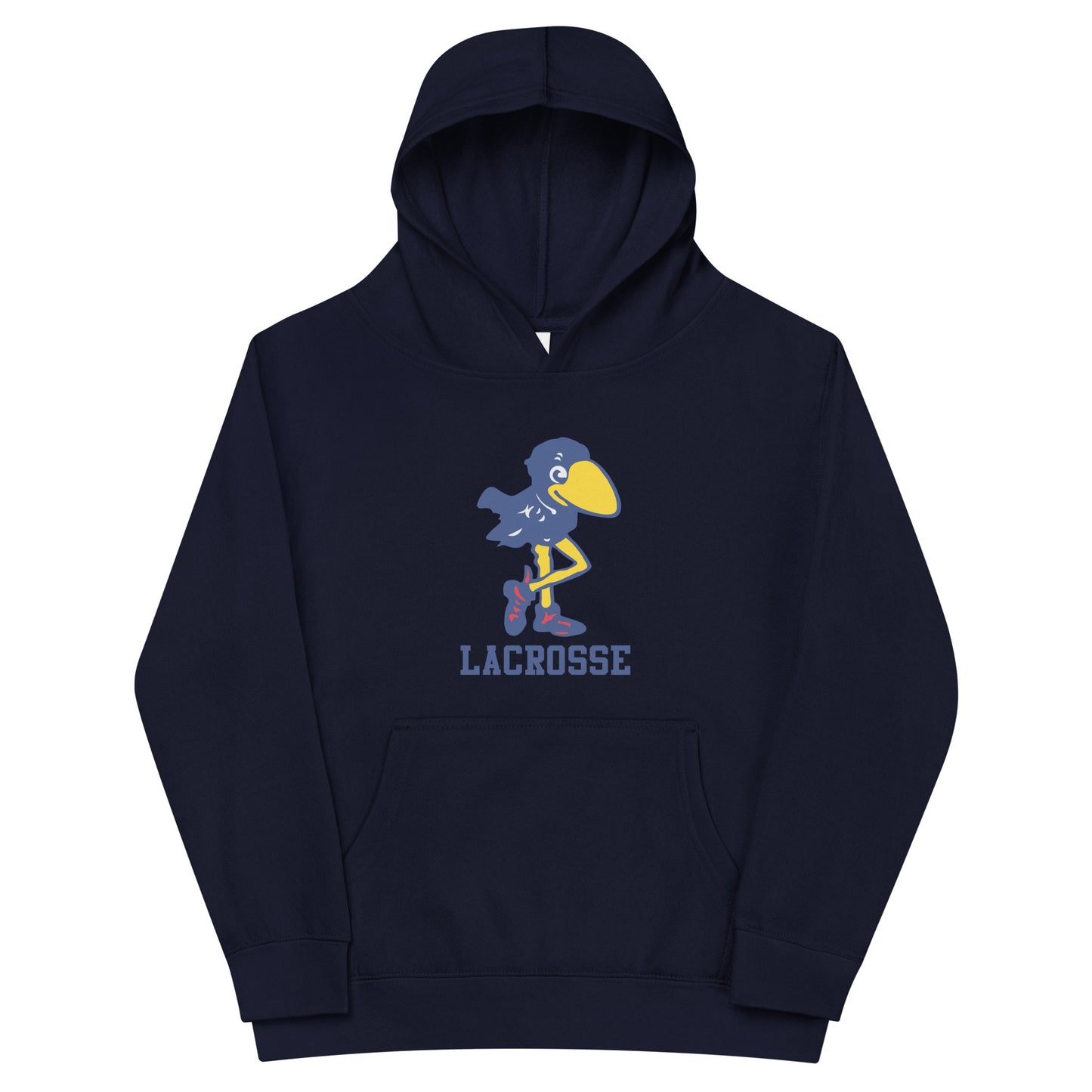 Youth KU Club Lacrosse Cotton Heritage Hoodie