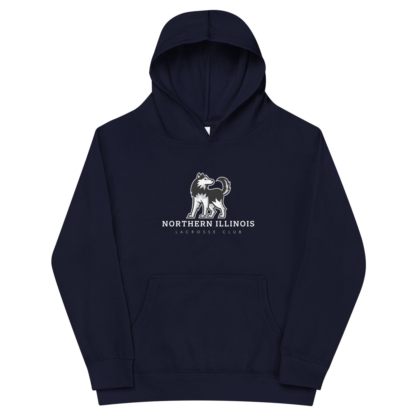 Youth NIU Lacrosse Cotton Heritage Hoodie