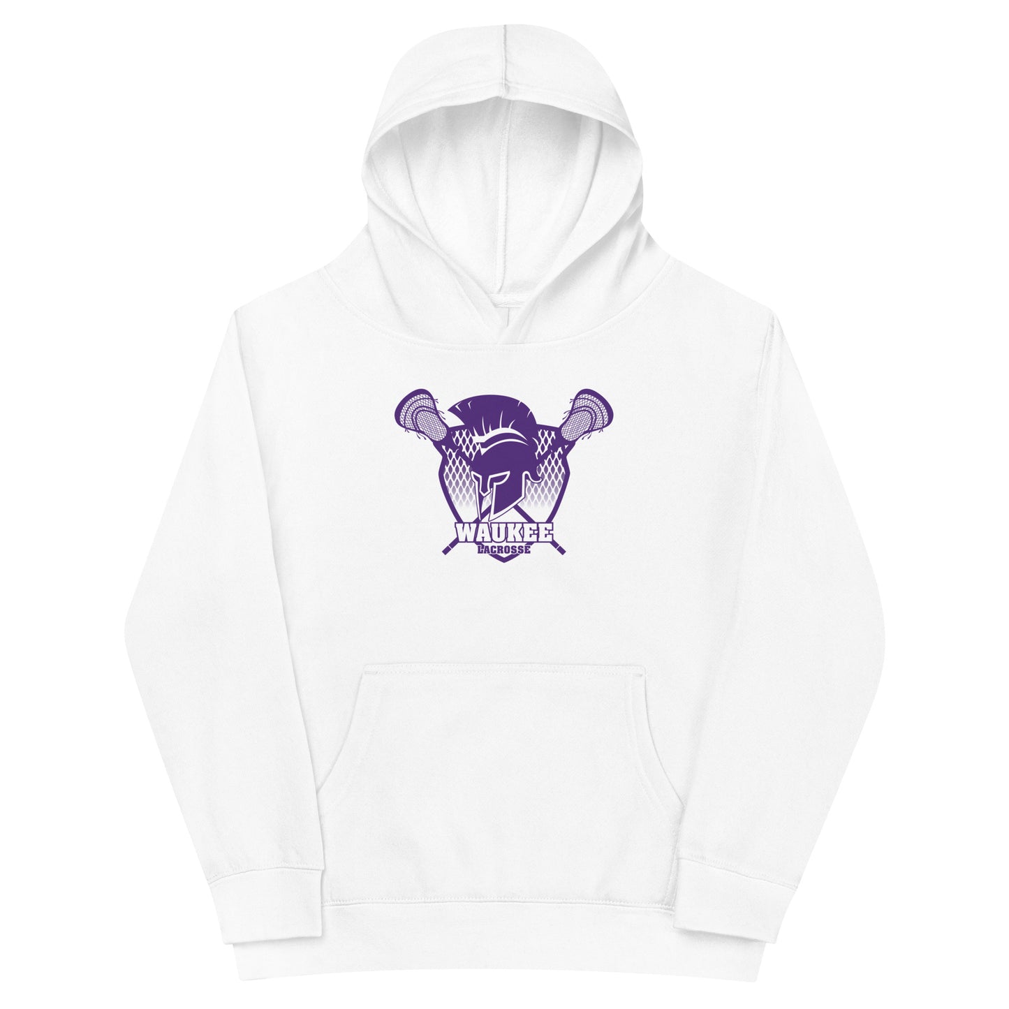 Youth Waukee Lacrosse Cotton Heritage Hoodie