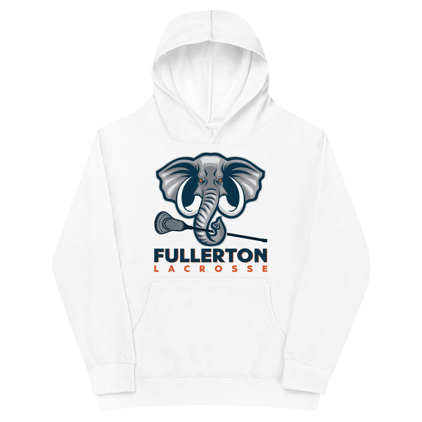 Youth CSUF Lacrosse Cotton Heritage Hoodie