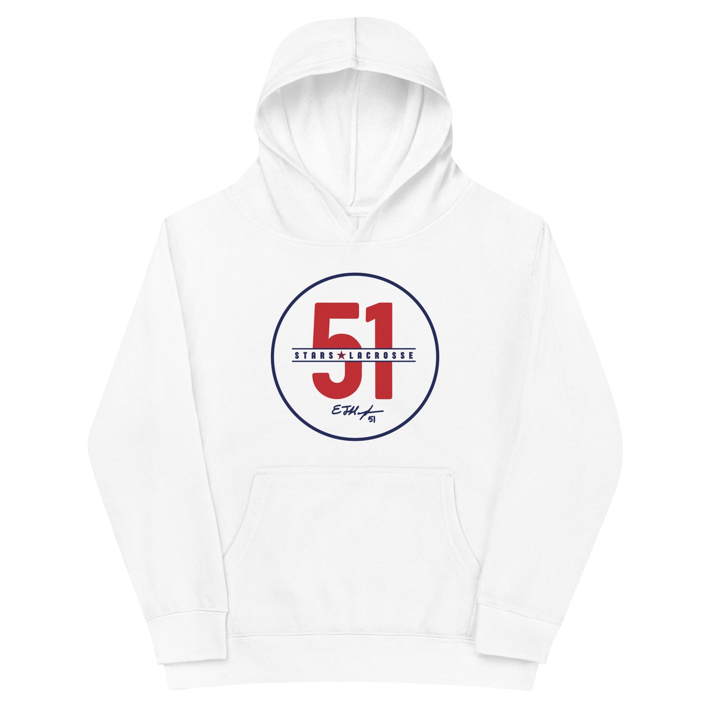 Youth 51 Stars Lacrosse Cotton Heritage Hoodie